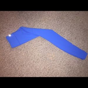 Full-Length Lululemon Blue Leggings RARE COLOR